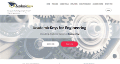 Desktop Screenshot of engineering.academickeys.com