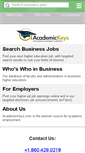 Mobile Screenshot of business.academickeys.com