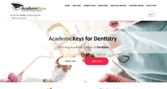 Desktop Screenshot of dentistry.academickeys.com